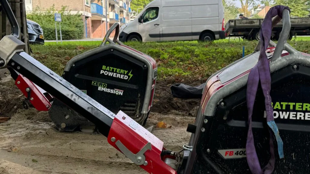 Swepac trilplaten naast elkaar